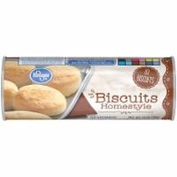 slide 1 of 1, Kroger Homestyle Biscuits, 4 ct; 7.5 oz