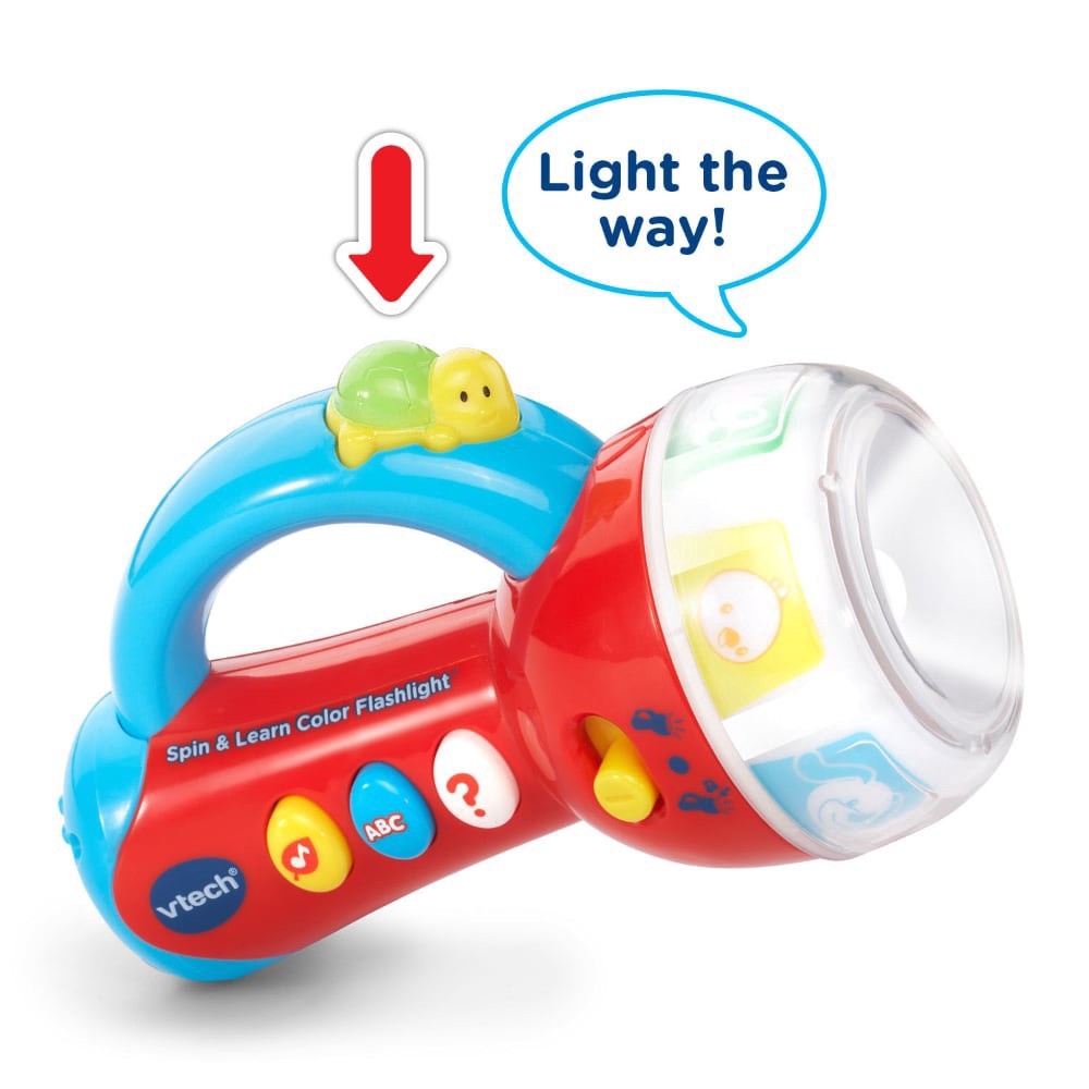 slide 3 of 3, VTech Spin & Learn Color Flashlight, 1 ct, 1 ct