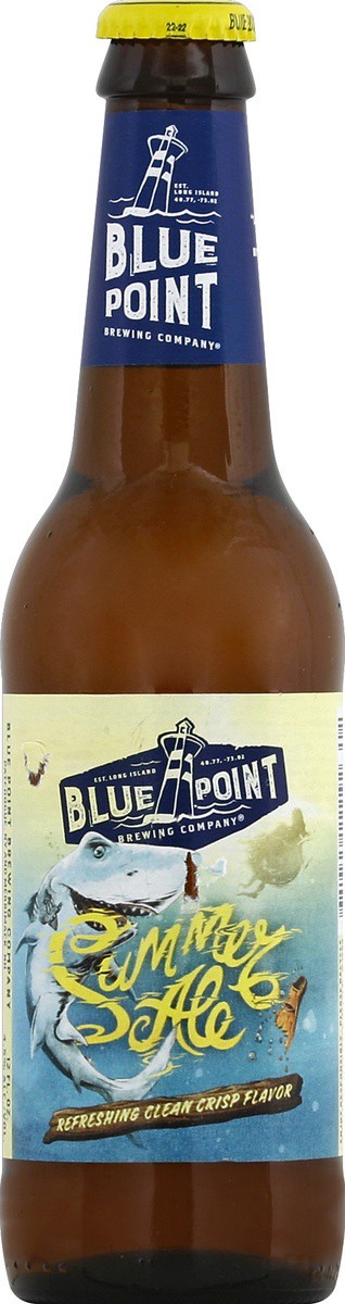 slide 4 of 4, Blue Point Brewing Company Summer Ale, 4.5% ABV, 12 oz