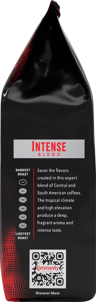 slide 3 of 11, Community Coffee Coffee, Ground, Bold Roast, Intense Blend, 12 oz