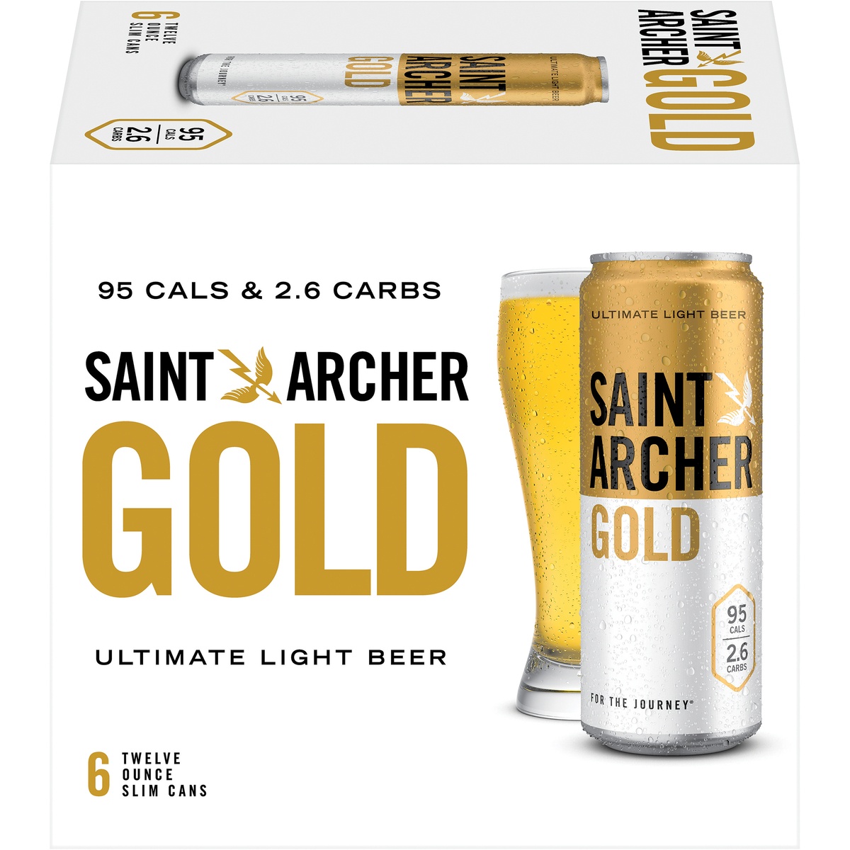 slide 1 of 1, Saint Archer Brewing Company Beer, 6 ct; 12 fl oz