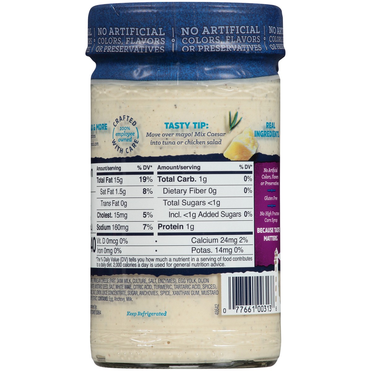 slide 6 of 10, Litehouse Caesar Dressing & Spread 13 fl. oz. Jar, 13 fl oz