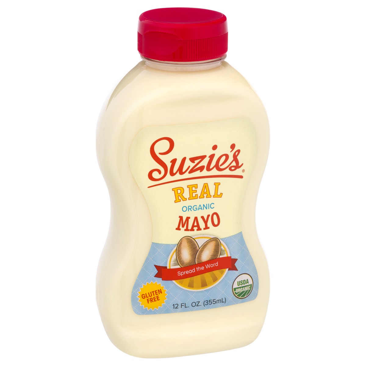 slide 2 of 9, Suzie's Organic Real Mayo 12 oz, 