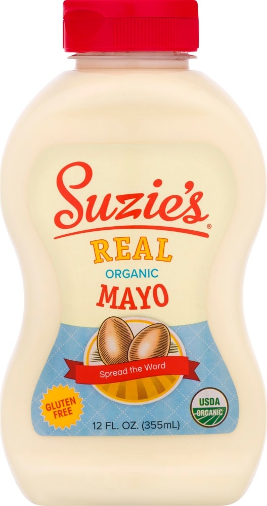 slide 1 of 1, Suzie's Gluten Free Organic Mayonnaise, 12 fl oz