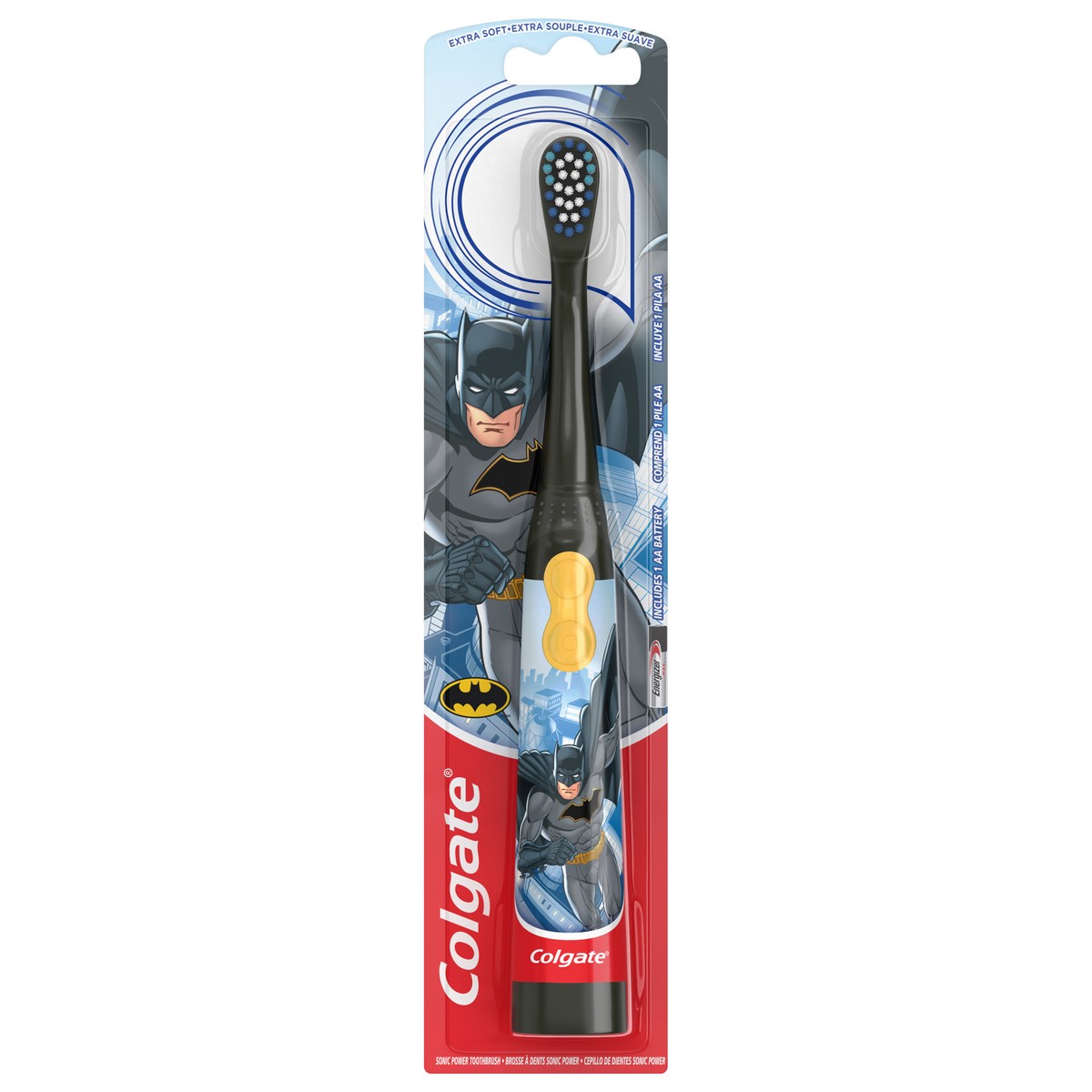 slide 3 of 8, Colgate Kids Batman Battery Operated Toothbrush, 1 ct