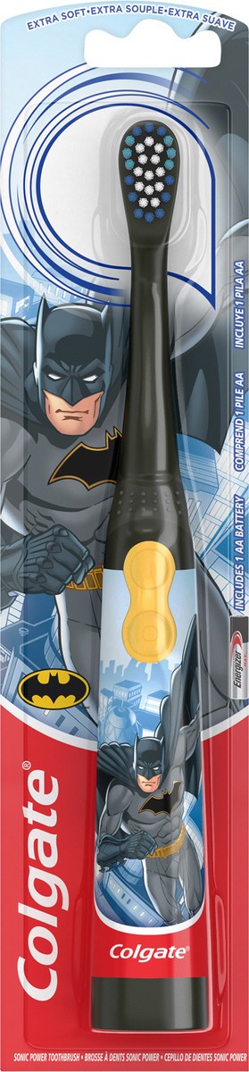 slide 4 of 8, Colgate Kids Batman Battery Operated Toothbrush, 1 ct