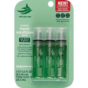 slide 1 of 1, CVS Pharmacy Hand Sanitizing Spray Pens, 3 ct; 0.17 oz