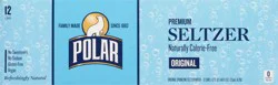 Polar Premium Original Seltzer 12 Cans - 12 ct