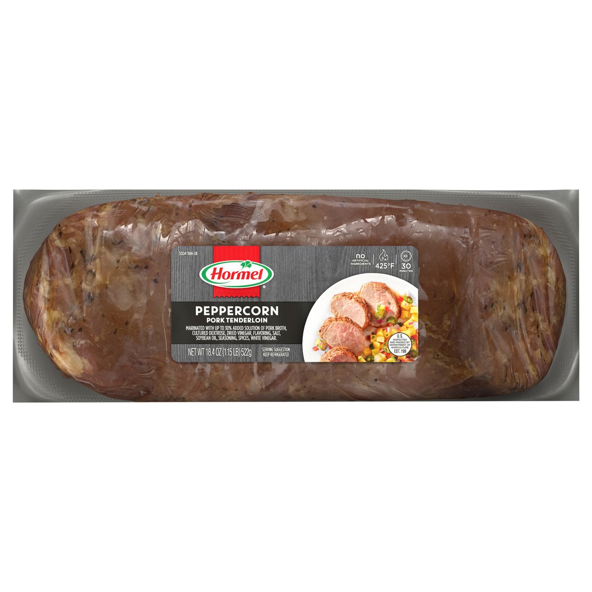 slide 1 of 11, HORMEL Peppercorn Pork Tenderloin, 18.4 oz