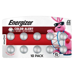 Energizer 2032 Batteries (10 Pack), 3V Lithium Coin Batteries