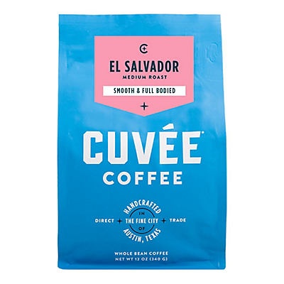 slide 1 of 1, Cuvée Coffee El Salvador Laguna Las Ranas Whole Bean Coffee, 12 oz