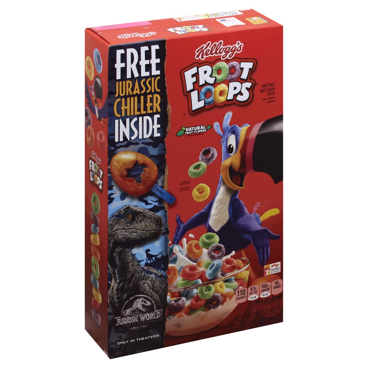 slide 4 of 5, Froot Loops Breakfast Cereal, 17 oz