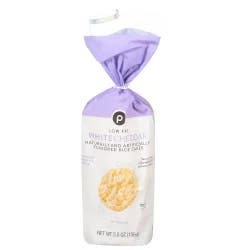 Publix Rice Cakes, Low Fat, White Cheddar