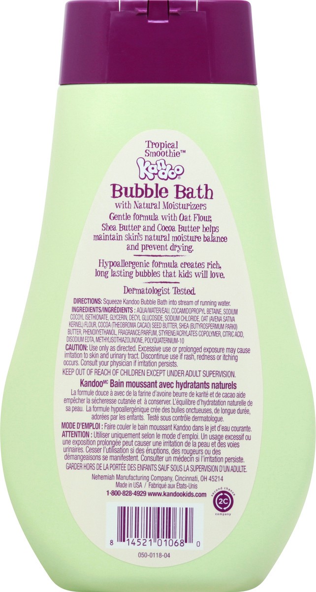 slide 9 of 9, Kandoo Moisturizing Tropical Smoothie Bubble Bath 16 oz, 16 oz