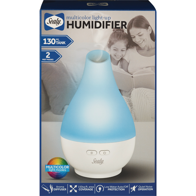 slide 1 of 1, SEALY Humidifier W/Multicolor Light, 1 ct