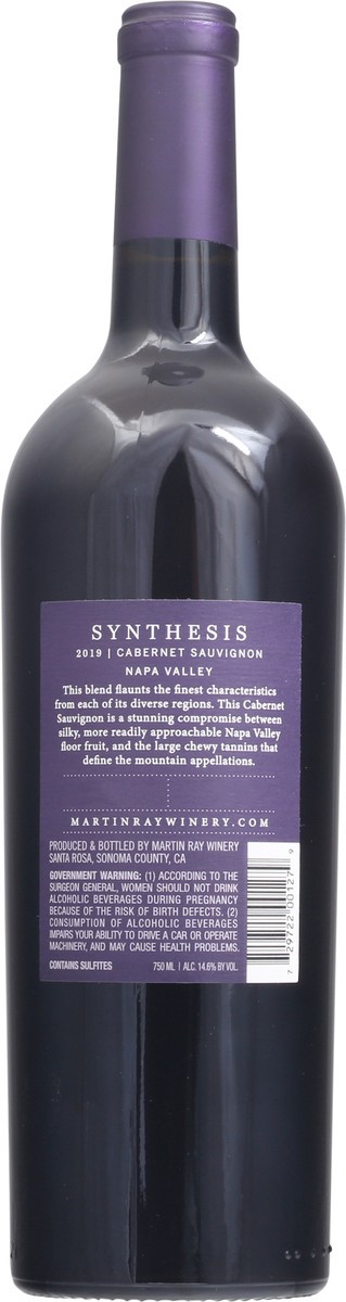 slide 6 of 12, Synthesis Napa Valley Cabernet Sauvignon 750 ml Bottle, 750 ml