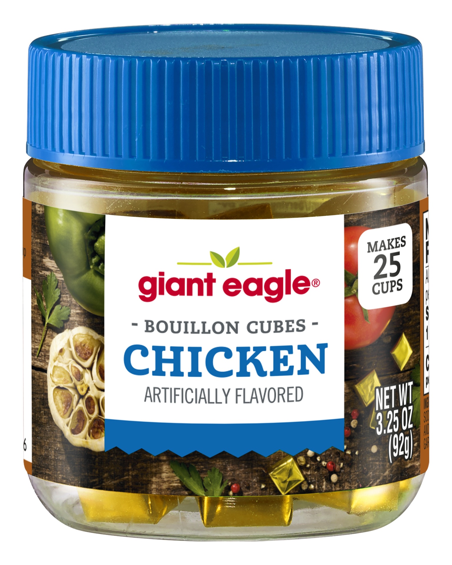 slide 1 of 1, Giant Eagle Bouillon Cubes, Chicken Flavored, 3.25 oz