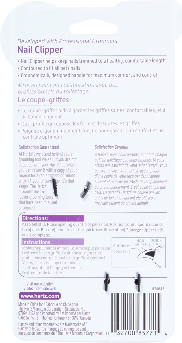 slide 5 of 9, Hartz Groomer's Best Nail Clipper 1 ea, 1 ct