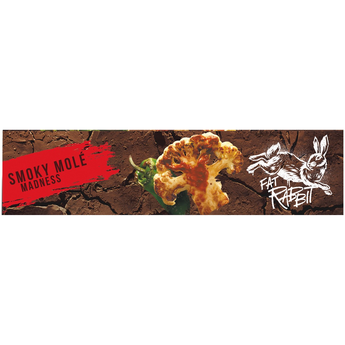 slide 3 of 14, Fat Rabbit Smoky Mole Madness with Roasted Vegetables, Pinto Beans & Cheese in a Red Mole Sauce over Brown Rice Frozen Meal, 11 oz Box, 11 oz