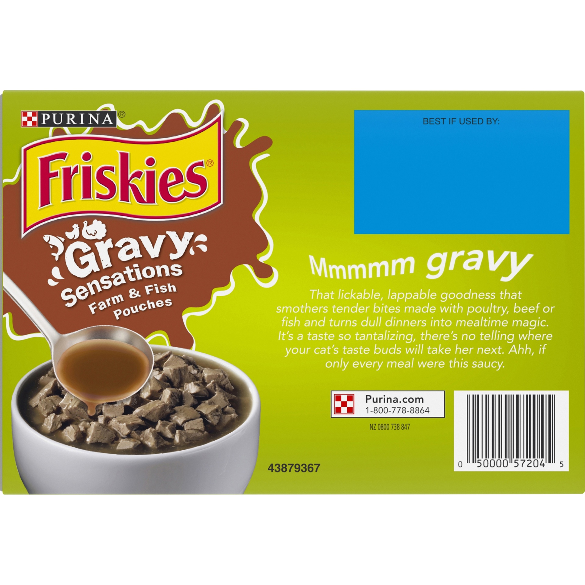 slide 6 of 9, Friskies Gravy Sensations Pouch Favorites Cat Food Pouches, 24 ct; 3 oz