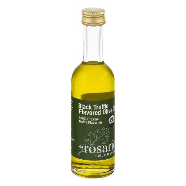 slide 1 of 2, Da Rosario Olive Oil, Black Truffle Flavored, Organic, 1.76 oz