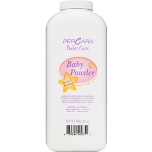 slide 1 of 1, PerCara Baby Care Baby Powder, 14 oz