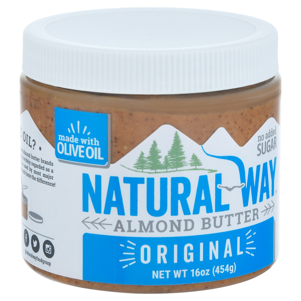 slide 8 of 9, Natural Way Original Almond Butter - 16 oz, 16 oz