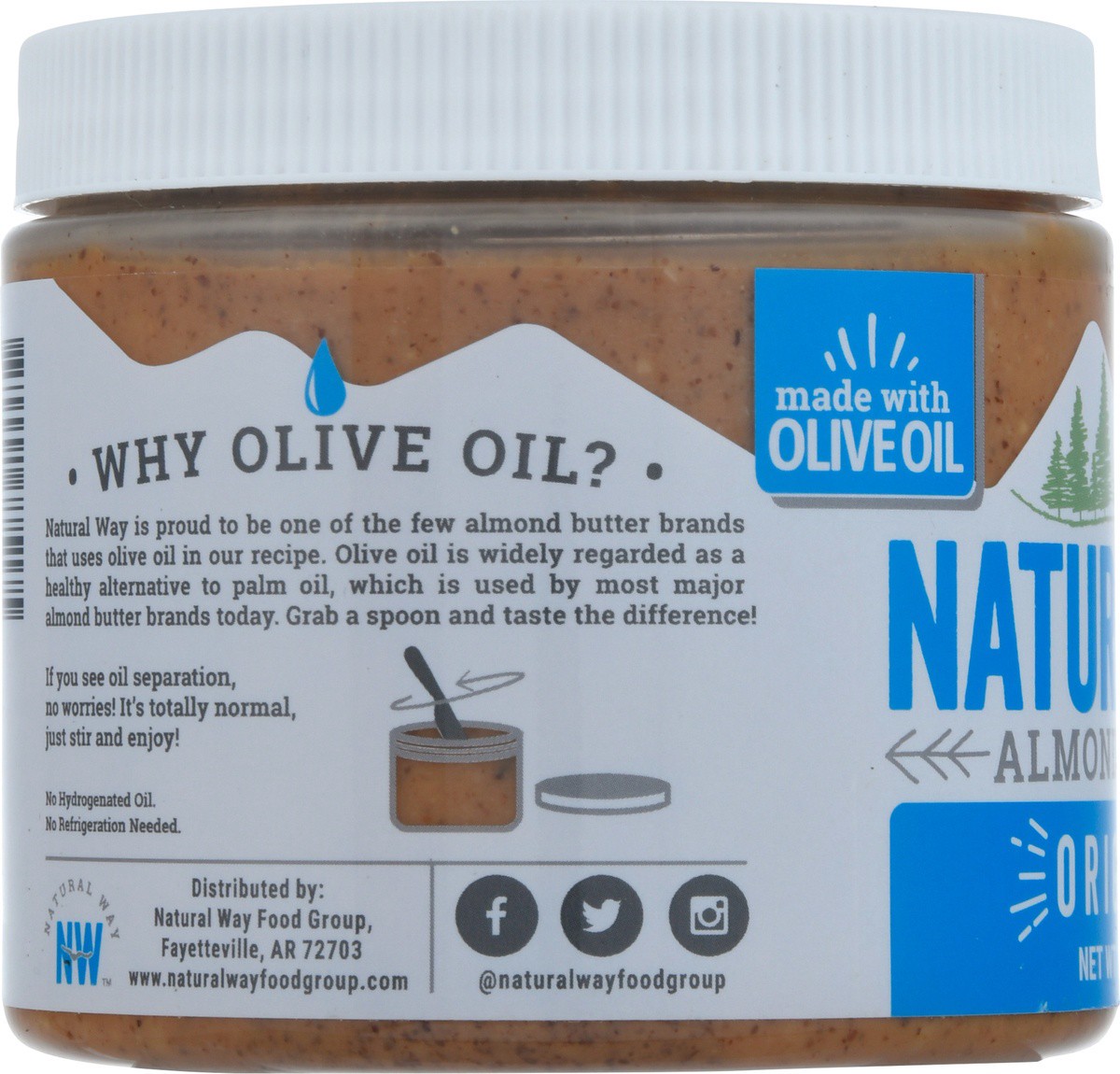 slide 3 of 9, Natural Way Original Almond Butter - 16 oz, 16 oz