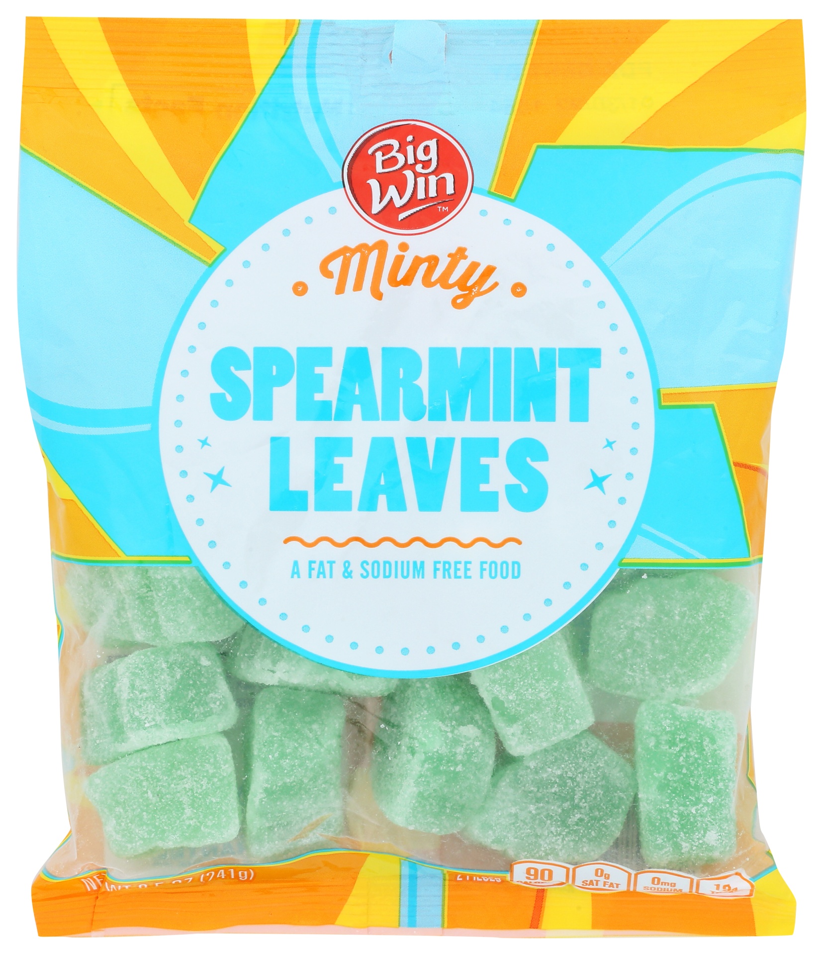 slide 1 of 1, Big Win Spearmint Leaves, 8.5 oz