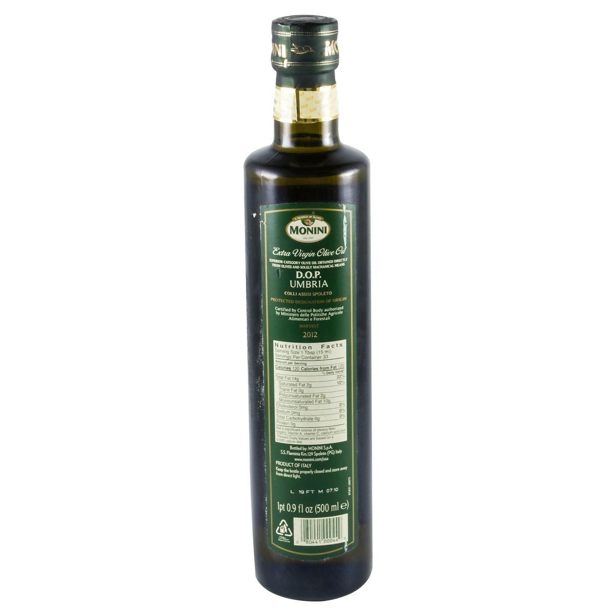 slide 2 of 2, Monini Umbra Extra Virgin Olive Oil, 500 ml