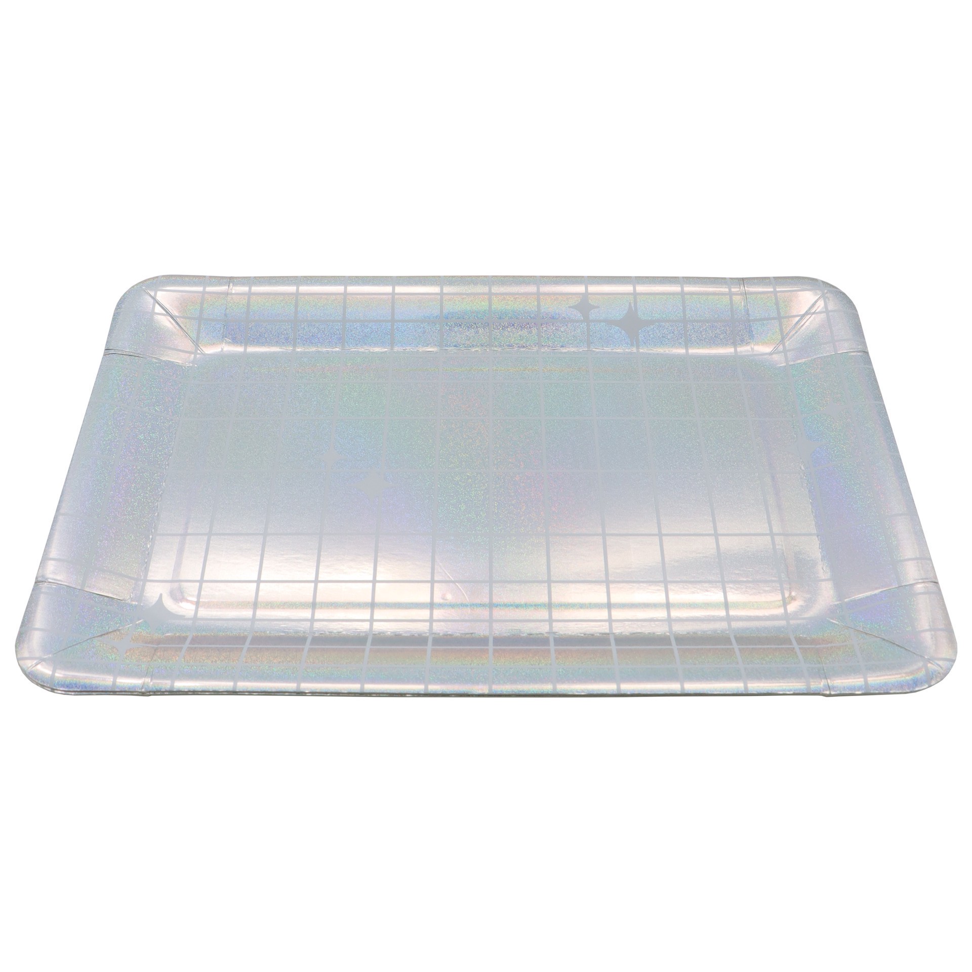 slide 3 of 3, 9" X 13" Disco Paper Serving Trays, 2ct. By Celebrate It, 2 ct