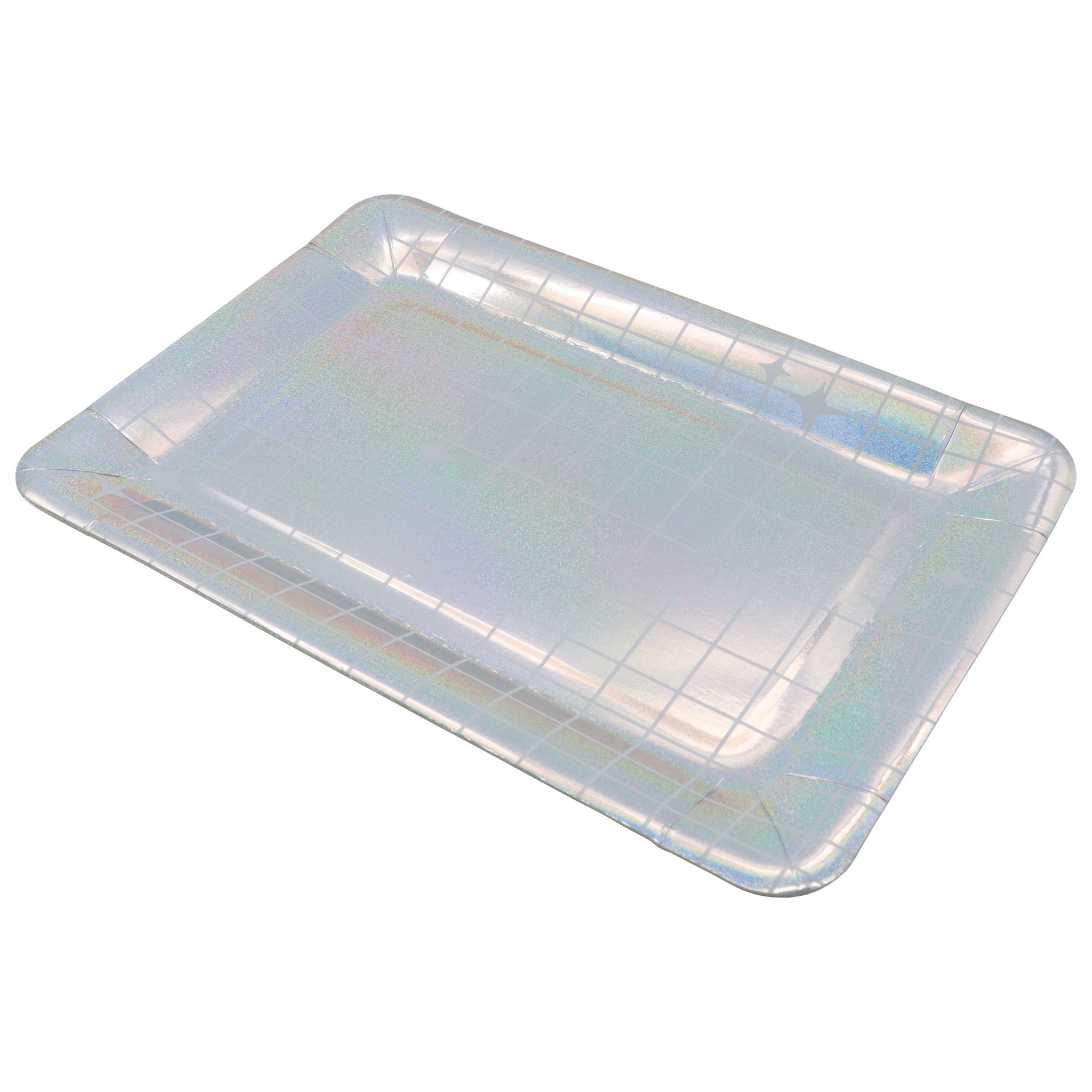 slide 2 of 3, 9" X 13" Disco Paper Serving Trays, 2ct. By Celebrate It, 2 ct
