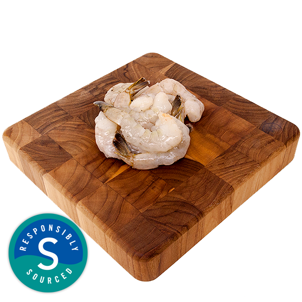 slide 1 of 1, L&B Bulk Jumbo Peeled & Deveined Tail-On Raw Shrimp 26-30 Ct, per lb