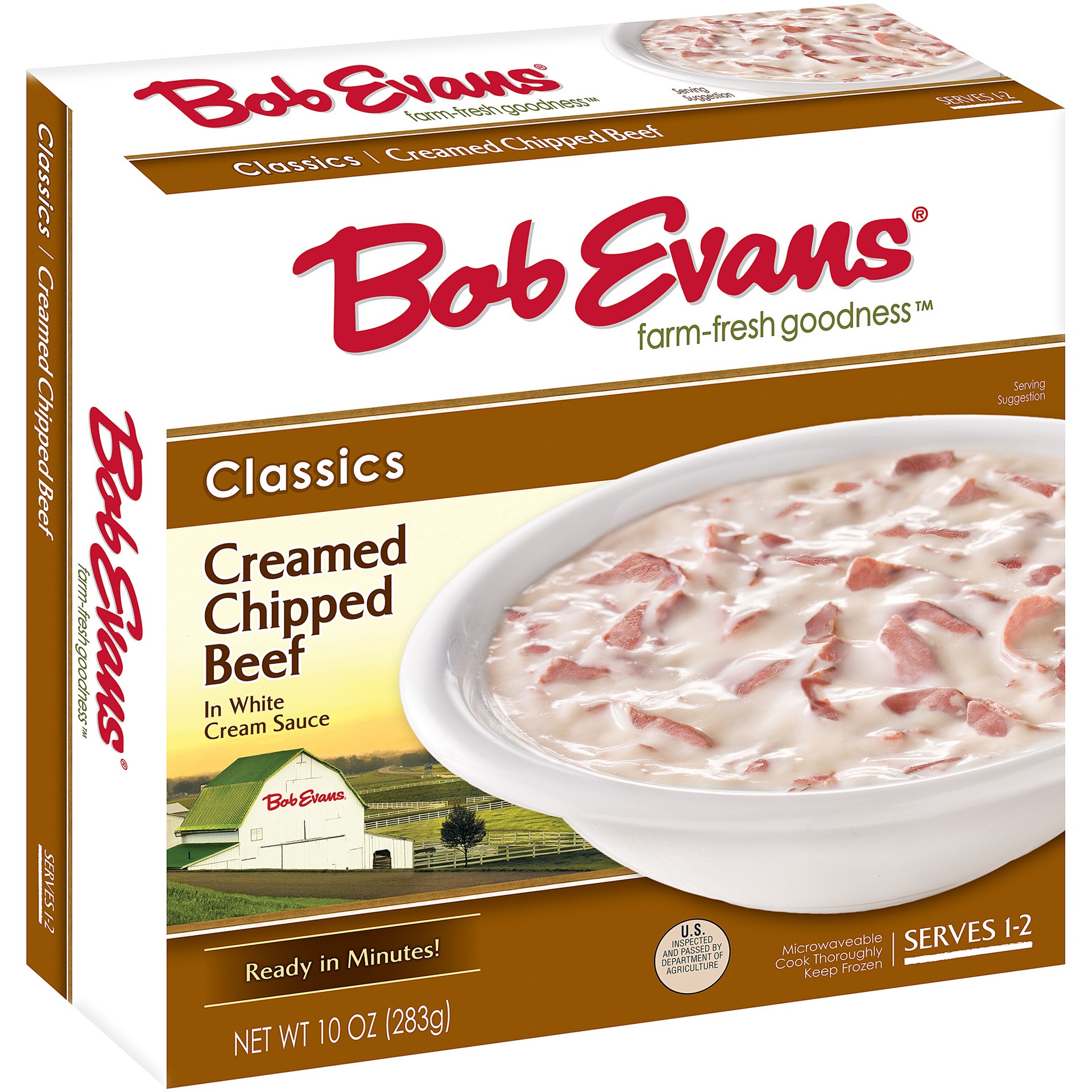 slide 1 of 3, Bob Evans Classics Creamed Chipped Beef, 10 oz
