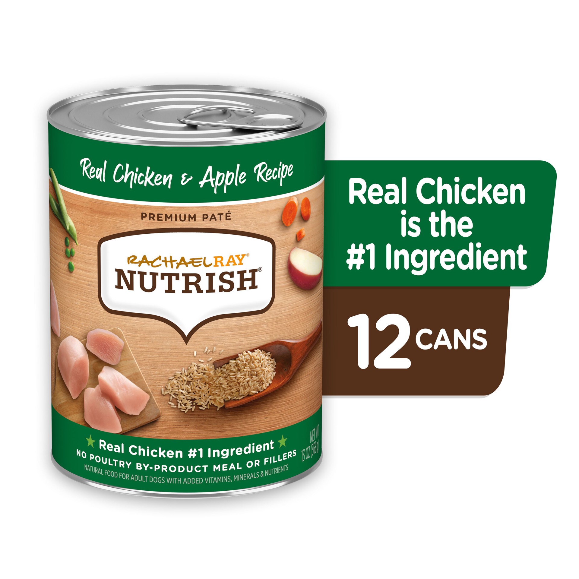 slide 9 of 9, Rachael Ray Nutrish Dog Food, Chicken, 1 ct