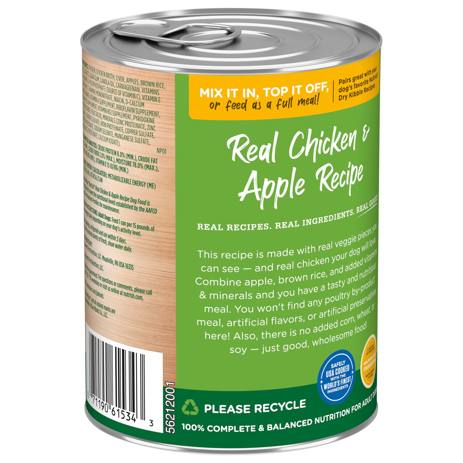 slide 4 of 9, Rachael Ray Nutrish Dog Food, Chicken, 1 ct
