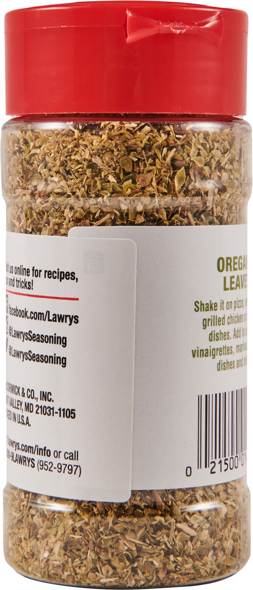 slide 4 of 9, Lawry's Oregano Leaves, 0.75 oz, 0.75 oz