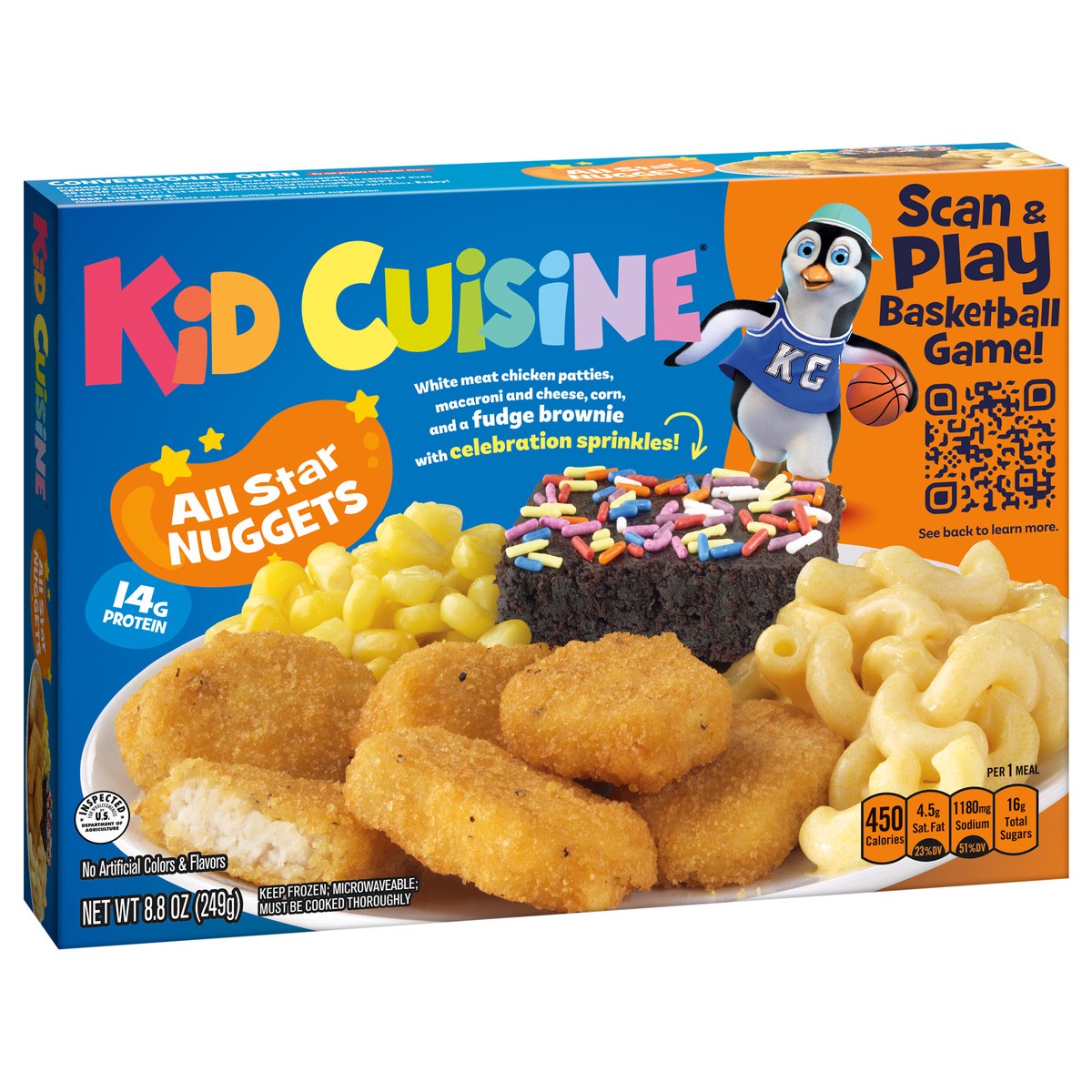 slide 5 of 11, Kid Cuisine All Star Nuggets, Frozen Meal, 8.8 oz., 8.8 oz