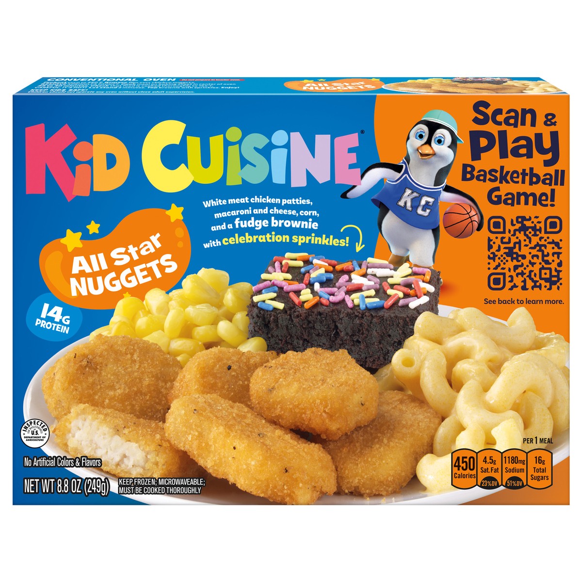 slide 6 of 11, Kid Cuisine All Star Nuggets, Frozen Meal, 8.8 oz., 8.8 oz