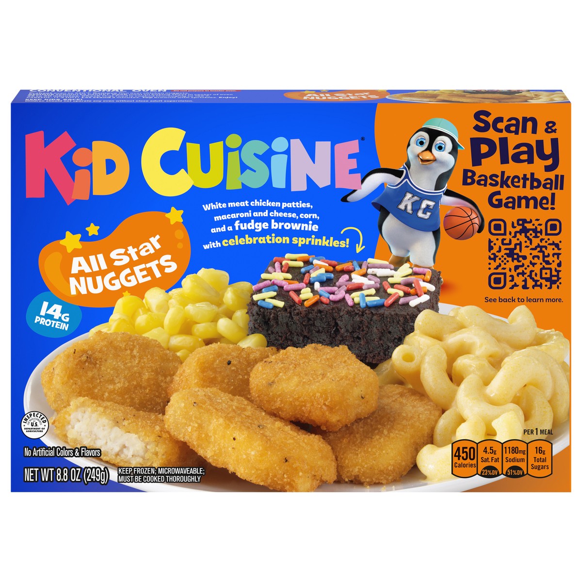 slide 1 of 11, Kid Cuisine All Star Nuggets, Frozen Meal, 8.8 oz., 8.8 oz