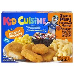 Kid Cuisine All Star Nuggets, Frozen Meal, 8.8 oz.