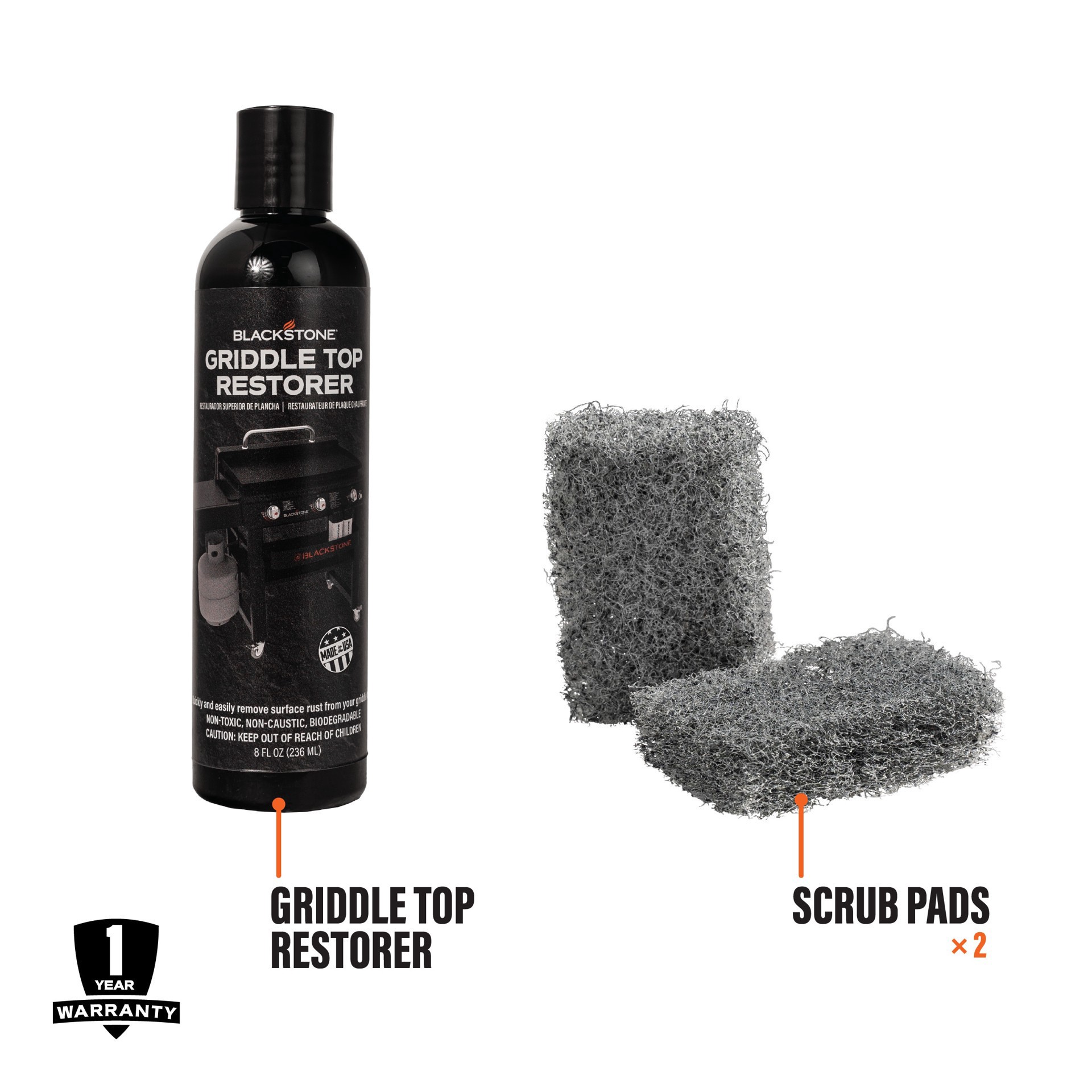 slide 6 of 6, Griddle Clng Kit 8Oz 3, 1 ct