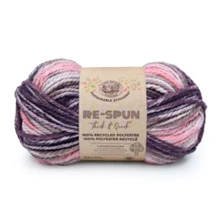 Lion Brand Re-Spun Thick & Quick Super Bulky Yarn Mixed Berries, 8.99oz, 1-Ct