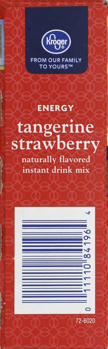 slide 3 of 4, Kroger Tangerine Strawberry Energy Drink Mix, 10 ct; 0.17 oz