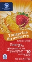 slide 1 of 1, Kroger Tangerine Strawberry Energy Drink Mix, 10 ct; 0.17 oz