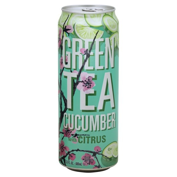 slide 1 of 1, AriZona Cucumber Green Tea Can - 23 Fl. Oz., 23 fl oz