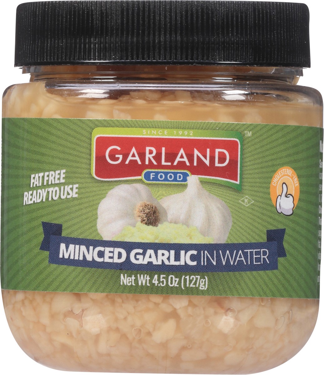 slide 6 of 9, Garland Food Minced Garlic in Water 4.5 oz, 4.5 oz