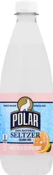 Polar 100% Natural Ruby Red Grapefruit Seltzer - 20 oz