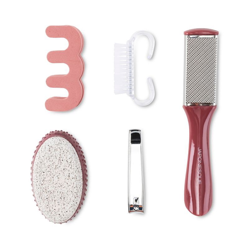 slide 1 of 6, JAPONESQUE Pedicure Kit - 5pc, 5 ct