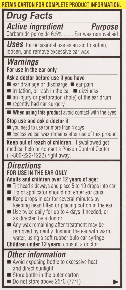 slide 5 of 9, TopCare Health Earwax Removal Drops 0.5 fl oz, 0.5 fl oz